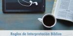 DTP2. Reglas de Interpretación bíblica.